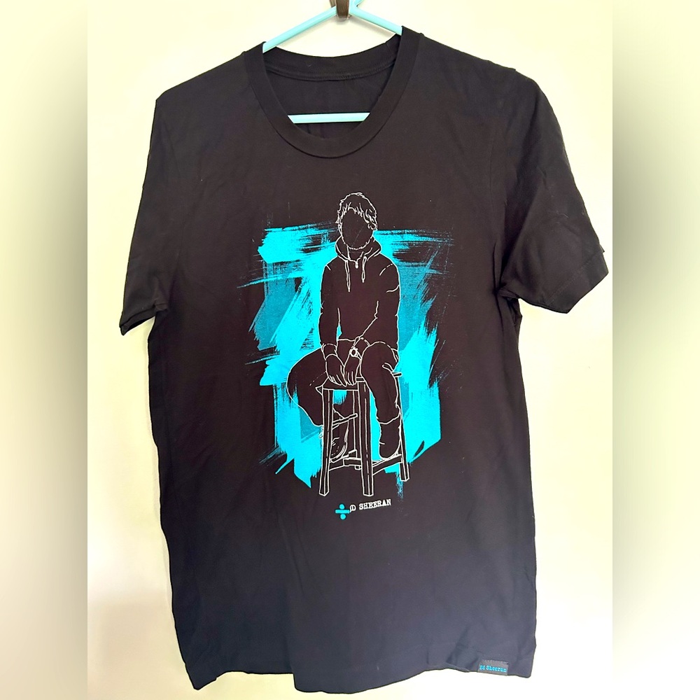 ED SHEERAN Divide Concert Tour 2016 Graphic T-Shirt Size Large
